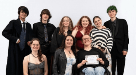 The Go Able team at an awards event